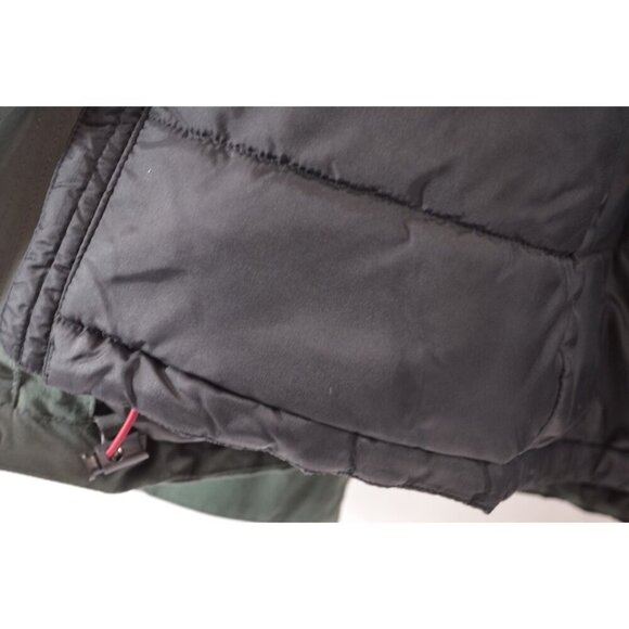 The North Face Mens Jacket Size Large Retro Outdoors Green Black Detachable Hood - Picture 9 of 16